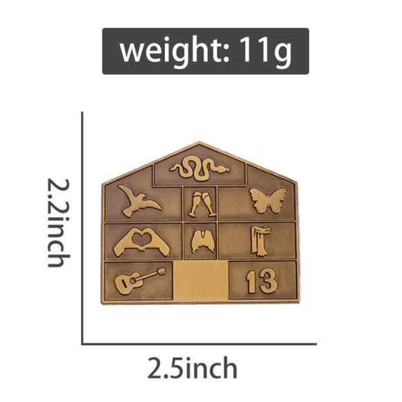 🎶 Taylor Swift - Eras Tour 🎶 - Enamel Pin - Picture 2 of 2